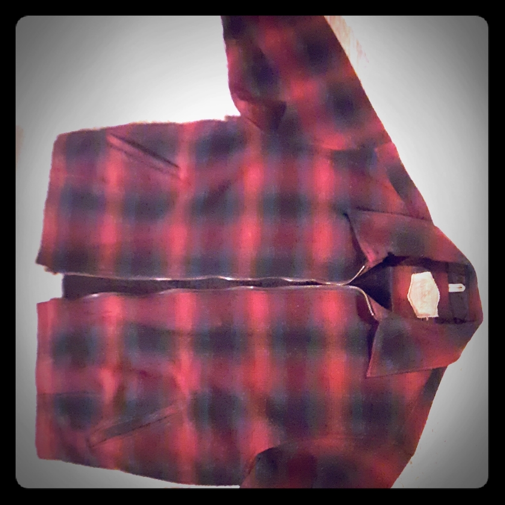 Woolrich Plaid Coat